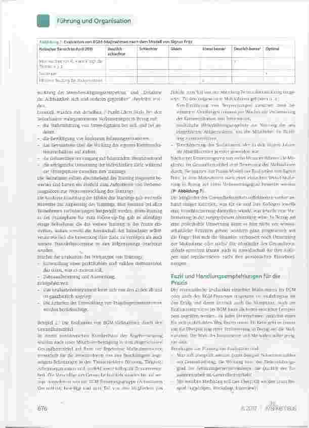 Vorschauseite 4: Der Prozess der Evaluation im betrieblichen Gesundheitsmanagement