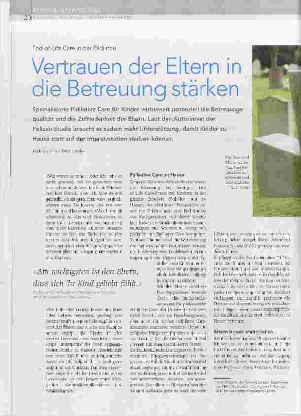 Vorschauseite 1: Vertrauen der Eltern in die Betreuung stärken