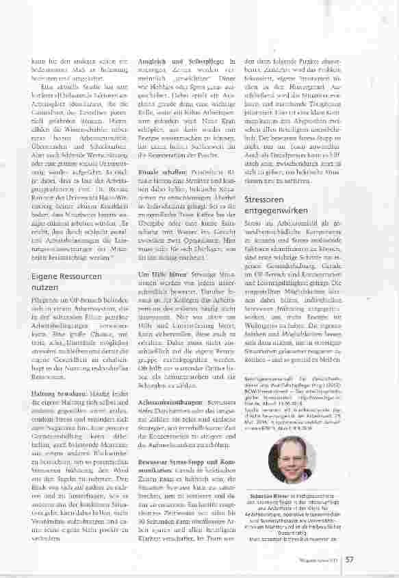 Vorschauseite 2: Haltung bewahren