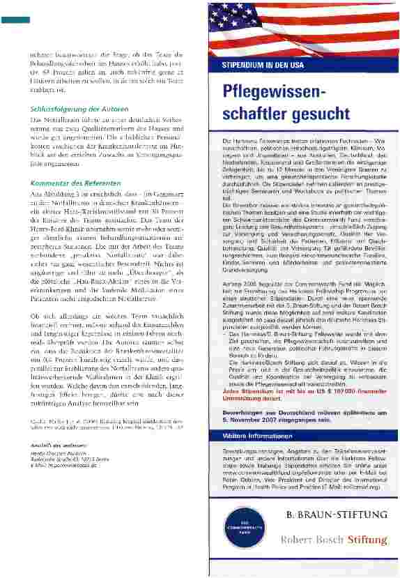 Vorschauseite 3: Frühes Eingreifen sichert Leben
