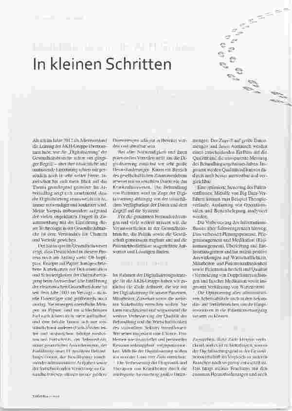 Vorschauseite 1: In kleinen Schritten