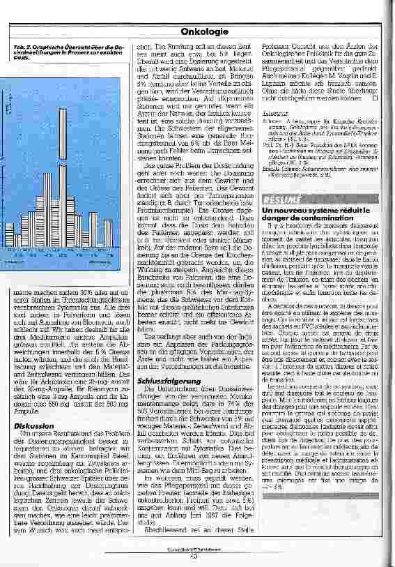 Vorschauseite 3: Unnötige Gefährdung /// Es sollten alle Möglichkeiten ausgeschöpft werden, die die Gefahr der Kontamination vermindern