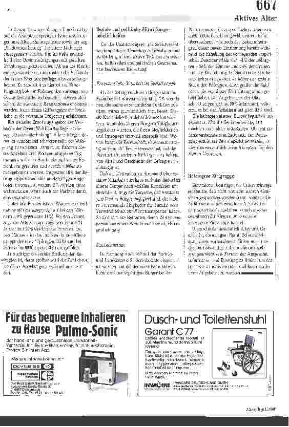 Vorschauseite 4: Freizeitaktivitäten im Alter