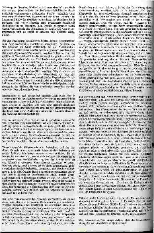 Vorschauseite 2: Strahlenbelastung heute