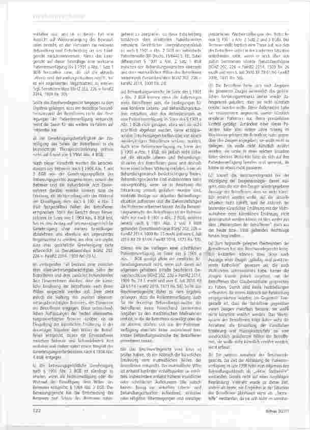 Vorschauseite 3: Zur Patientenverfügung