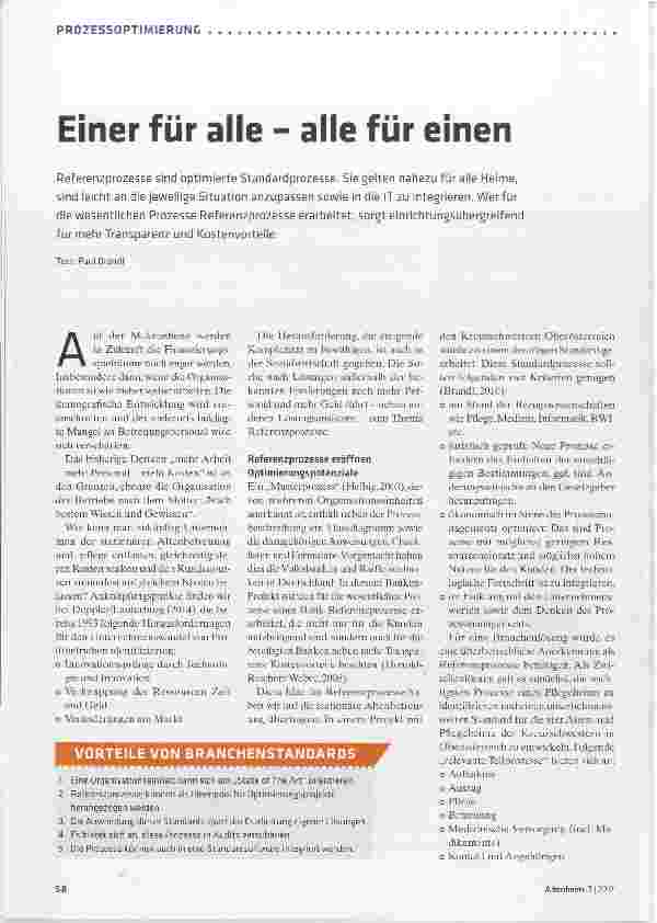 Vorschauseite 1: Einer für alle alle für einen
