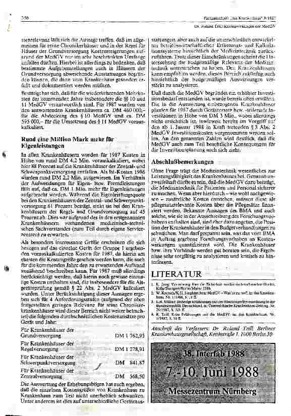 Vorschauseite 4: Kostenwirkung der MedGV