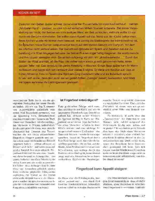 Vorschauseite 3: Keine Angst vor Fingerfood