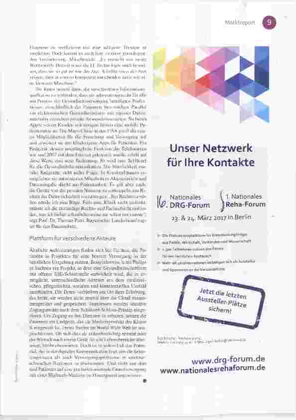 Vorschauseite 4: Digitalisierung Viel Luft nach oben