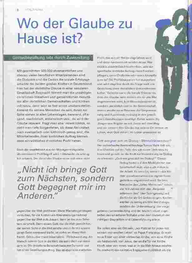 Vorschauseite 1: Wo der Glaube zu Hause ist?
