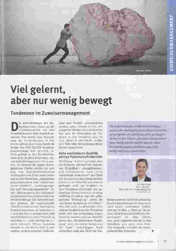 Vorschauseite 1: Viel gelernt, aber nur wenig bewegt