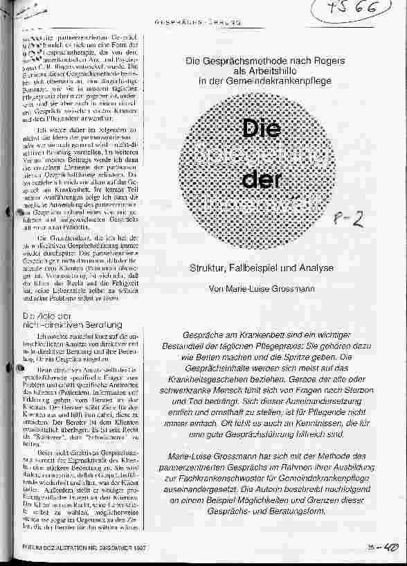 Vorschauseite 1: Die Spiegelung der Innenwelt