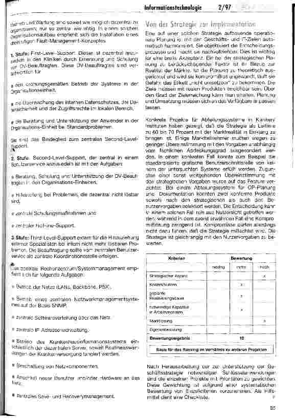 Vorschauseite 5: Informationstechnologie im Krankenhaus