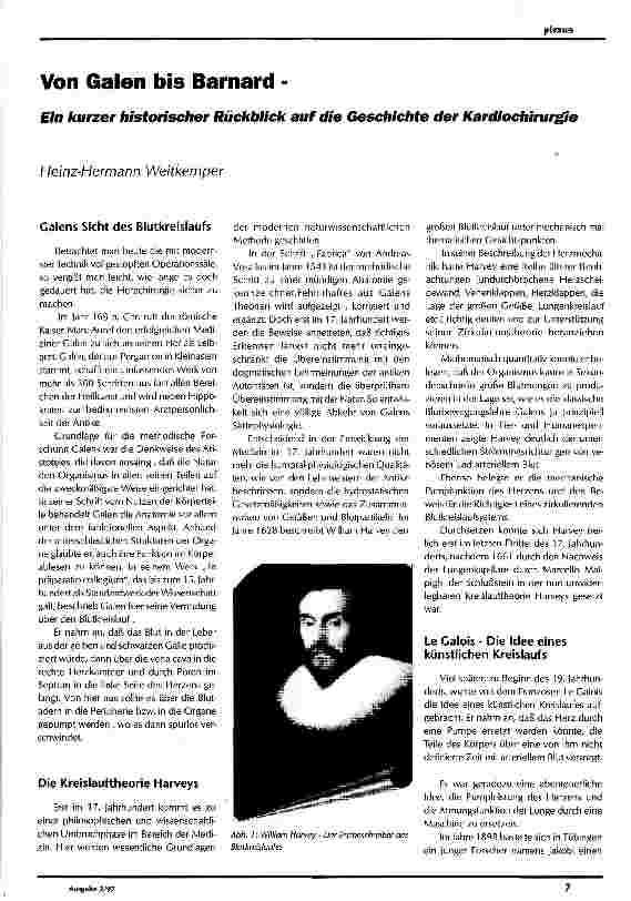Vorschauseite 1: Von Galen bis Barnard