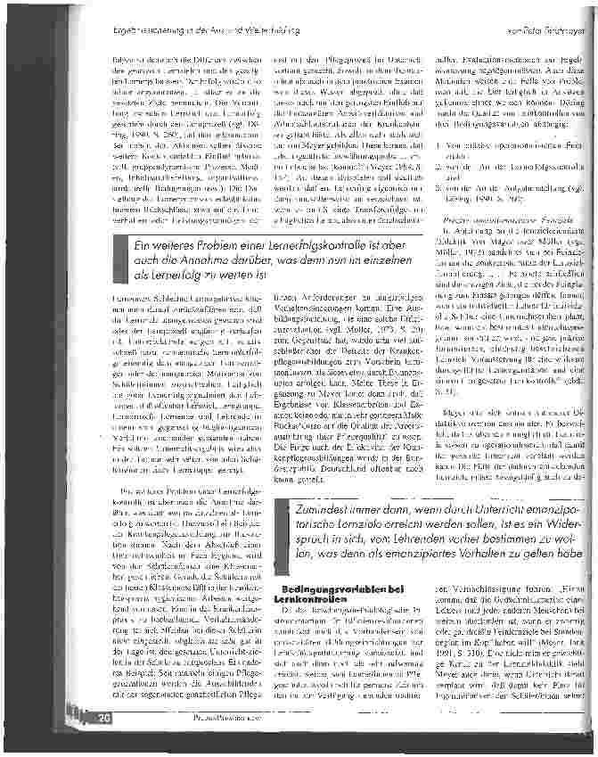 Vorschauseite 2: Ergebnissicherung in der Ausund Weiterbildung