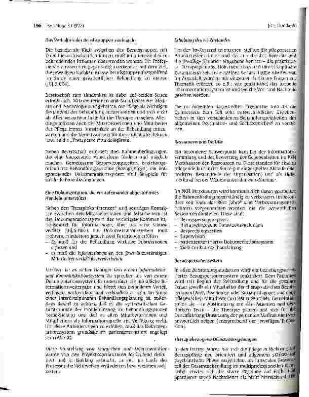 Vorschauseite 3: Einführung der berufsgruppenübergreifenden Behandlungsplanung