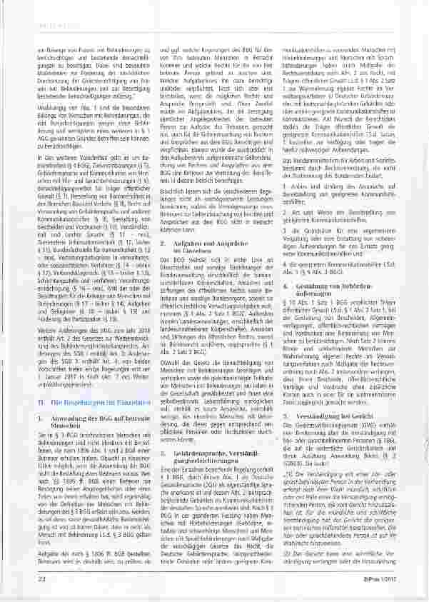 Vorschauseite 2: Rechtliche Betreuung und das Behindertengleichstellungsgesetz