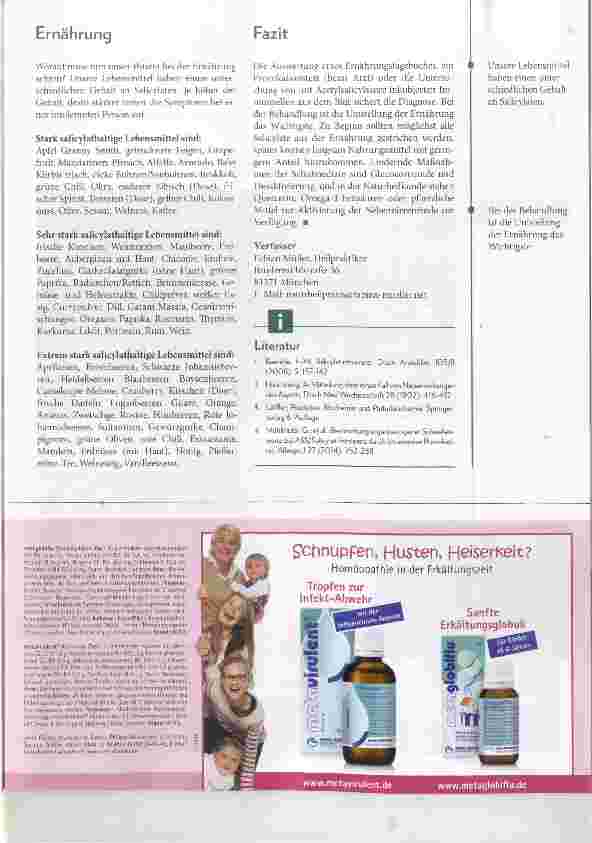 Vorschauseite 3: Rhinitis und Nasenpolypen als Folge von Salicylatintoleranz