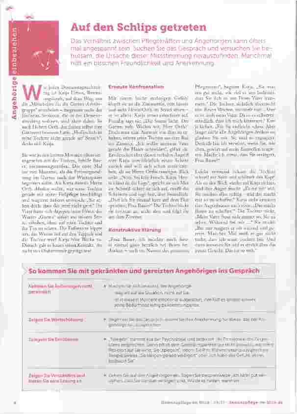 Vorschauseite 1: Auf den Schlips getreten
