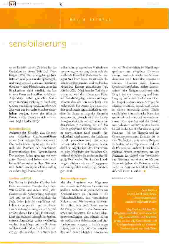 Vorschauseite 5: Sensibilisierung des interkulturellen Bewusstseins - tora versus koran