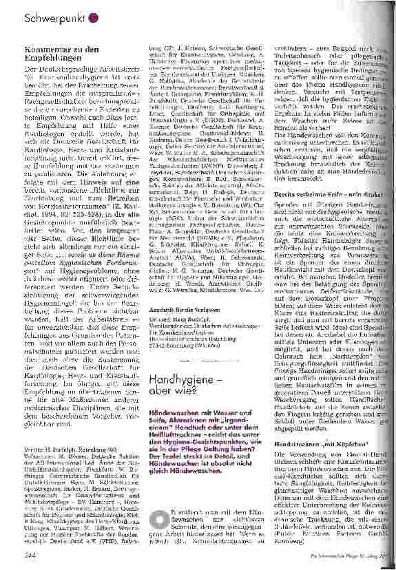 Vorschauseite 4: Hygiene