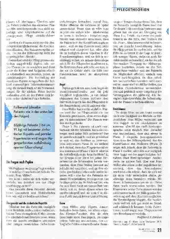 Vorschauseite 2: Peplau: Krankheit als Lernchance