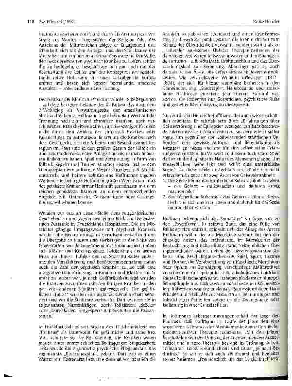Vorschauseite 2: Das Menschenbild des Heinrich Hoffmann aus Frankfurt