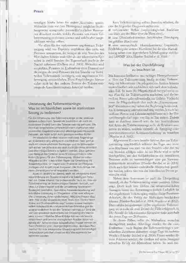 Vorschauseite 3: Geplante Zeiten für die Toilette