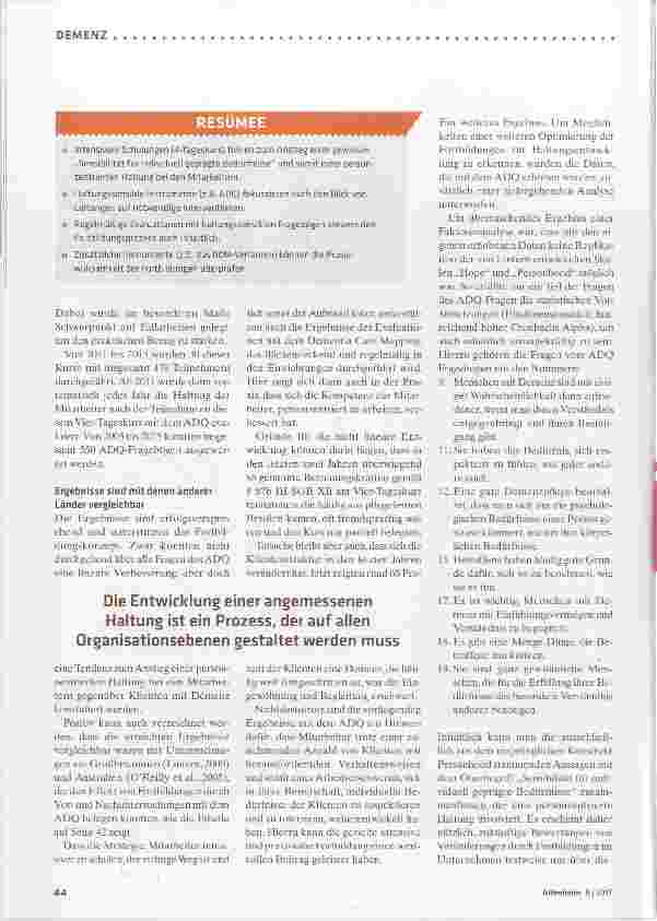 Vorschauseite 3: Komplexer Prozess - positiver Trend