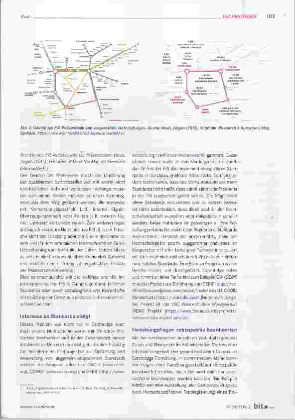 Vorschauseite 4: Forschungsinformationssysteme: Not oder Tugend?