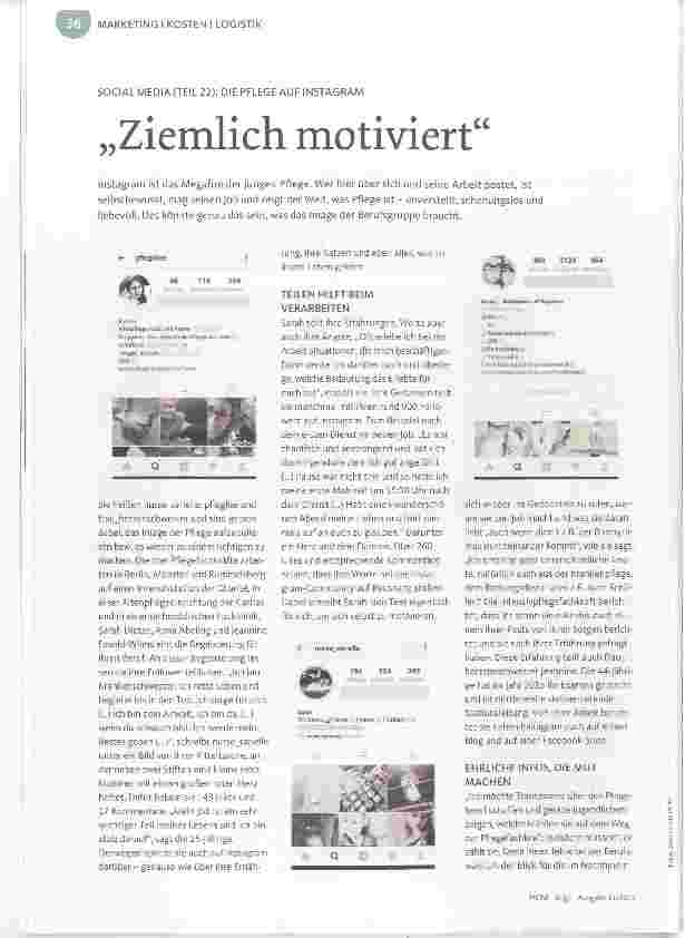 Vorschauseite 1: „Ziemlich motiviert“