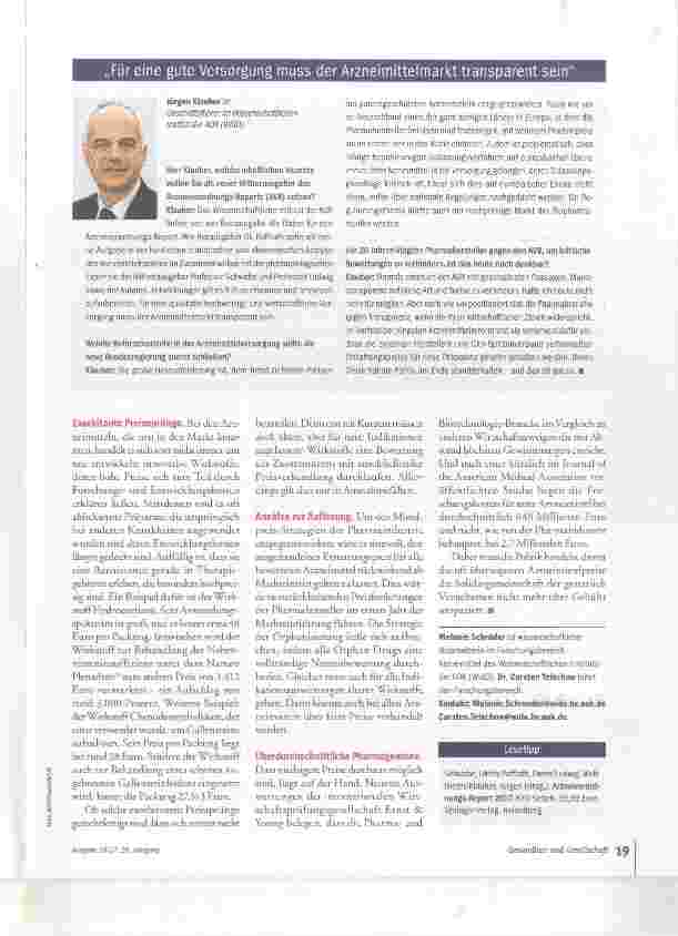 Vorschauseite 2: Mondpreise durch die Hintertür