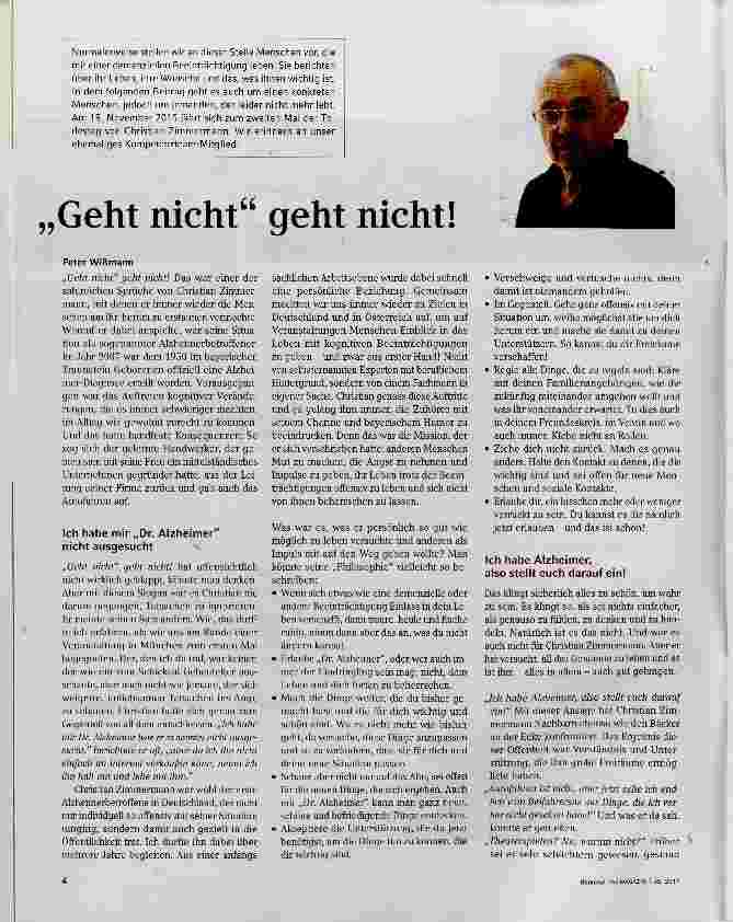 Vorschauseite 1: „Geht nicht“ geht nicht!