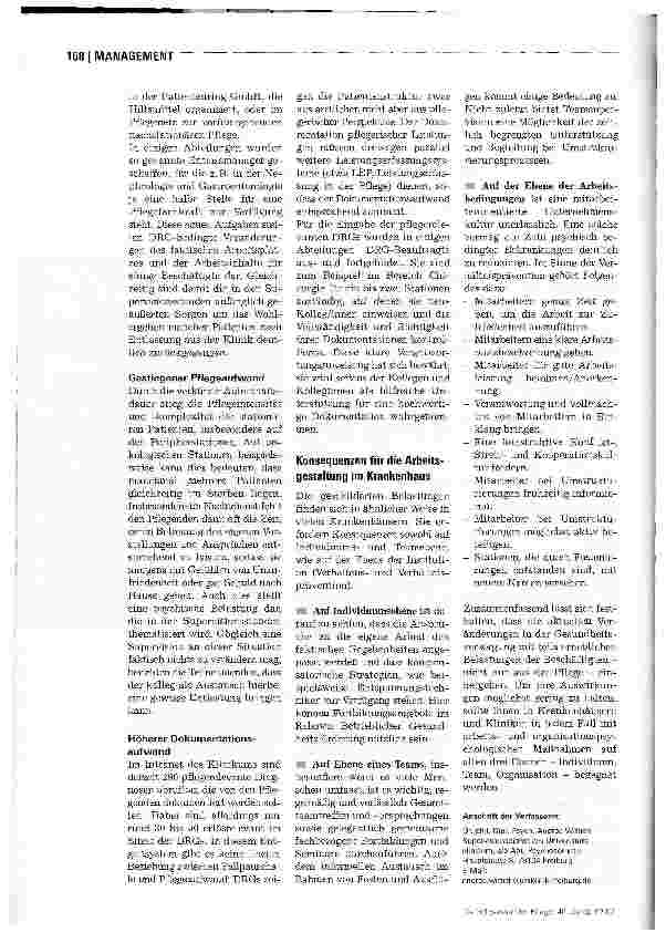 Vorschauseite 3: Supervision von Pflegeteams gewinnt an Bedeutung