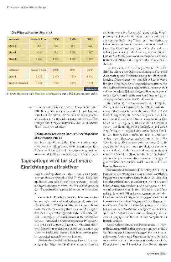 Vorschauseite 3: Höhere Leistungen, mehr Qualitätsdruck
