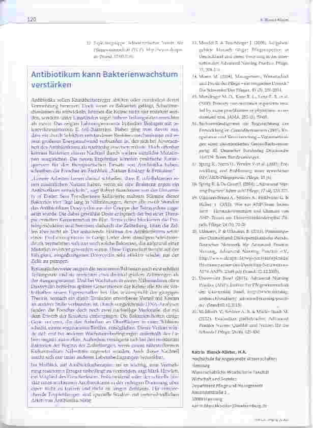 Vorschauseite 6: Advanced Nursing Practice; Experten für den Wandel