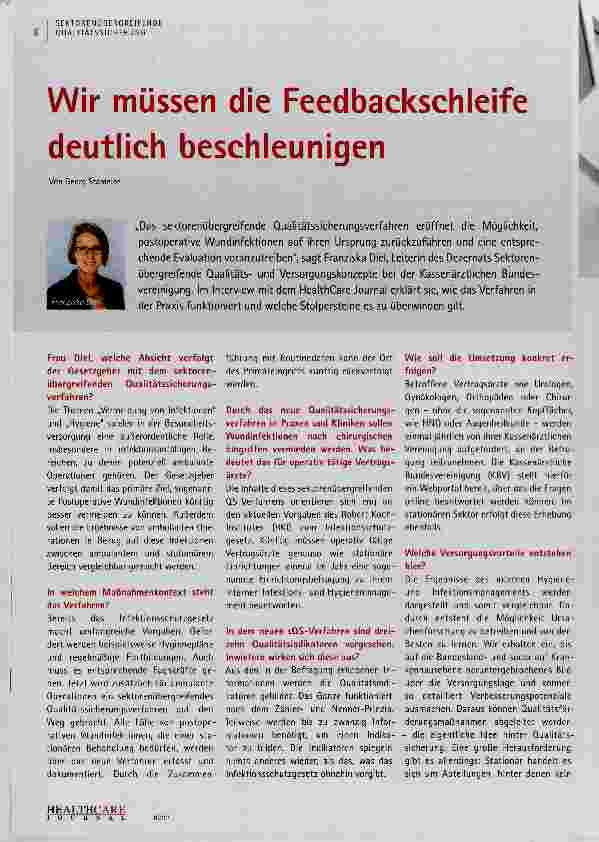 Vorschauseite 1: Wir müssen die Feedbackschleife deutlich beschleunigen