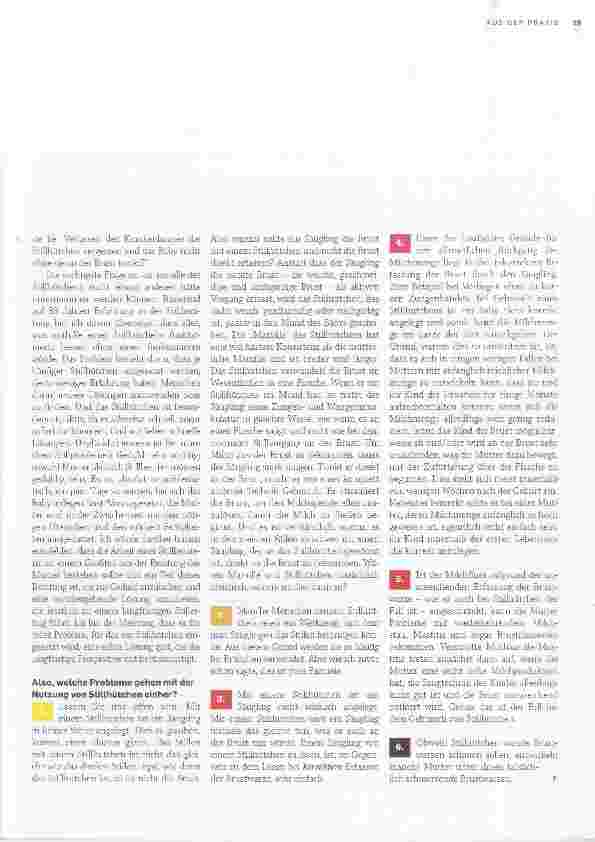 Vorschauseite 2: Ohne Stillhütchen geht alles besser