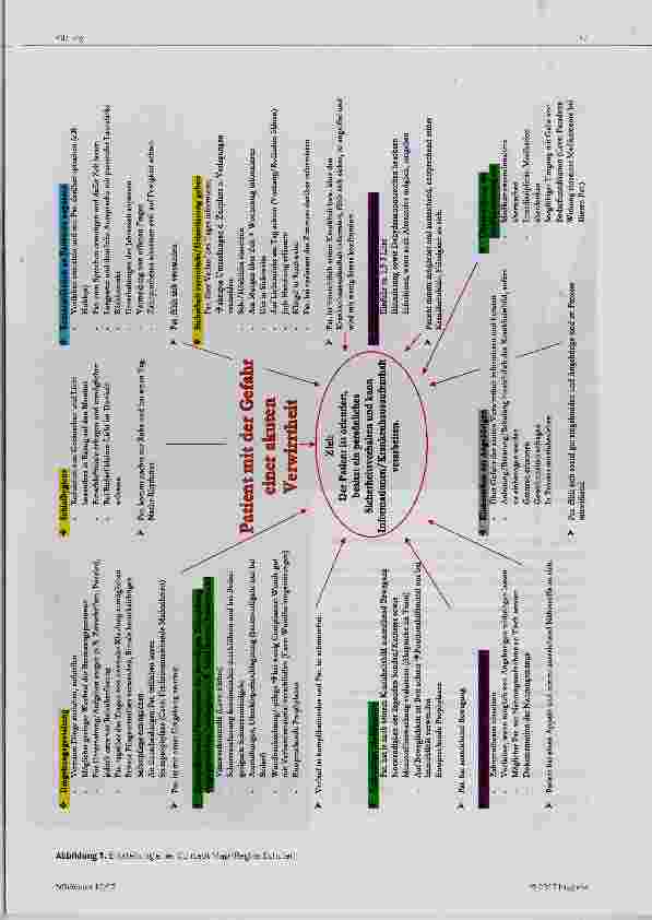 Vorschauseite 3: Viele Worte ein Bild Concept mapping in der Pflege