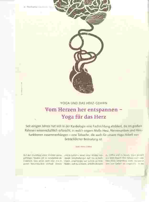 Vorschauseite 1: Vom Herzen her entspannen Yoga für das Herz