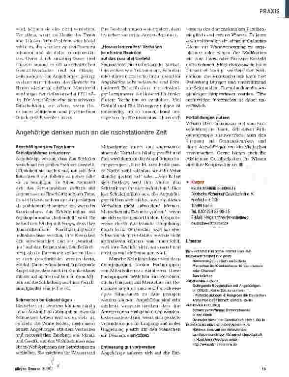 Vorschauseite 3: Angehörige sind Partner