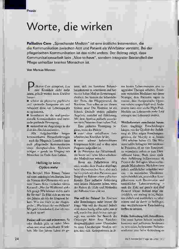 Vorschauseite 1: Worte, die wirken