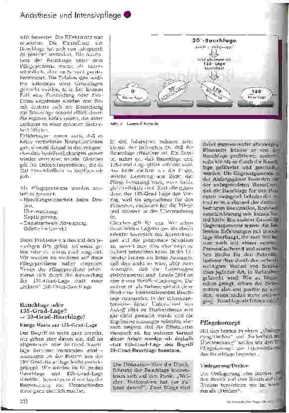 Vorschauseite 2: Beatmung in Bauchlage - Einstellungswandel zur Bedeutung der Lagerung - Teil II