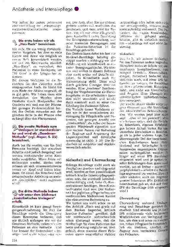 Vorschauseite 4: Beatmung in Bauchlage - Einstellungswandel zur Bedeutung der Lagerung - Teil II