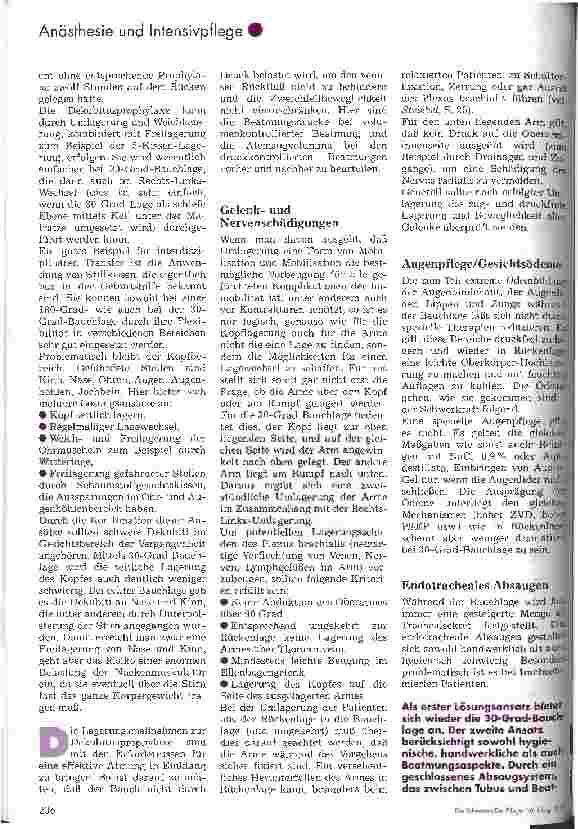 Vorschauseite 6: Beatmung in Bauchlage - Einstellungswandel zur Bedeutung der Lagerung - Teil II