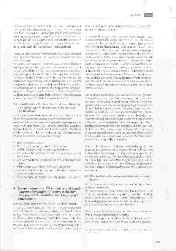 Vorschauseite 5: Bedeutung und Praxis von Aufwandsentschädigungen im Engagementbereich Vorund Umfeld von Pflege