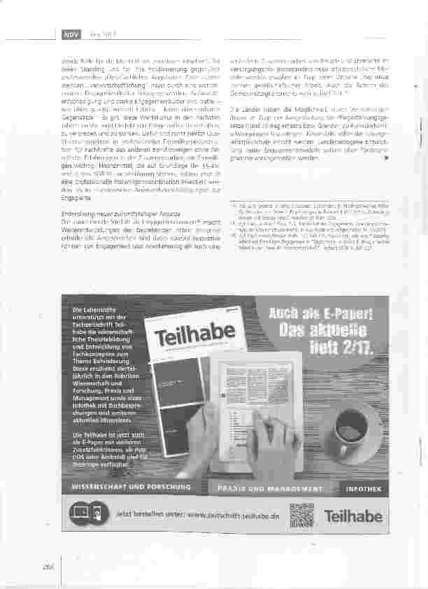 Vorschauseite 6: Bedeutung und Praxis von Aufwandsentschädigungen im Engagementbereich Vorund Umfeld von Pflege