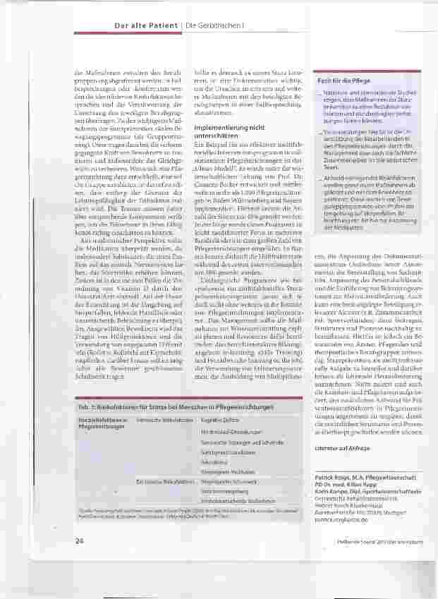 Vorschauseite 3: Instabilität: Auf unsicheren Beinen