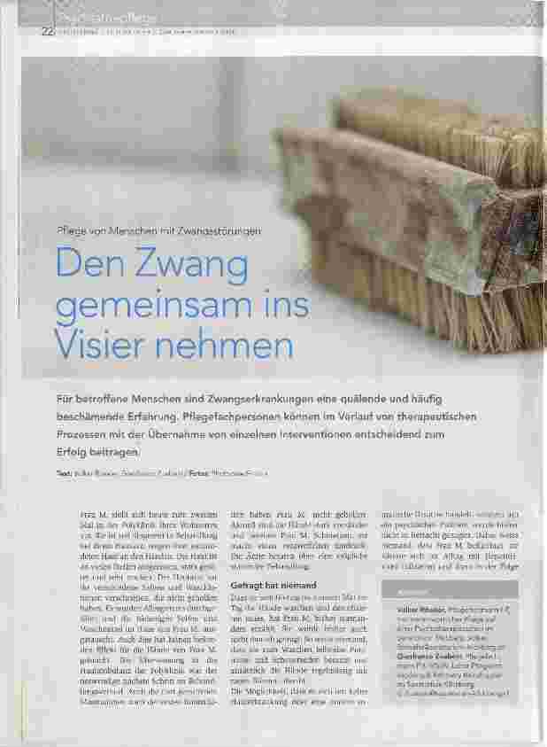 Vorschauseite 1: Den Zwang gemeinsam ins Visier nehmen