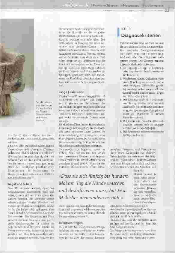 Vorschauseite 2: Den Zwang gemeinsam ins Visier nehmen